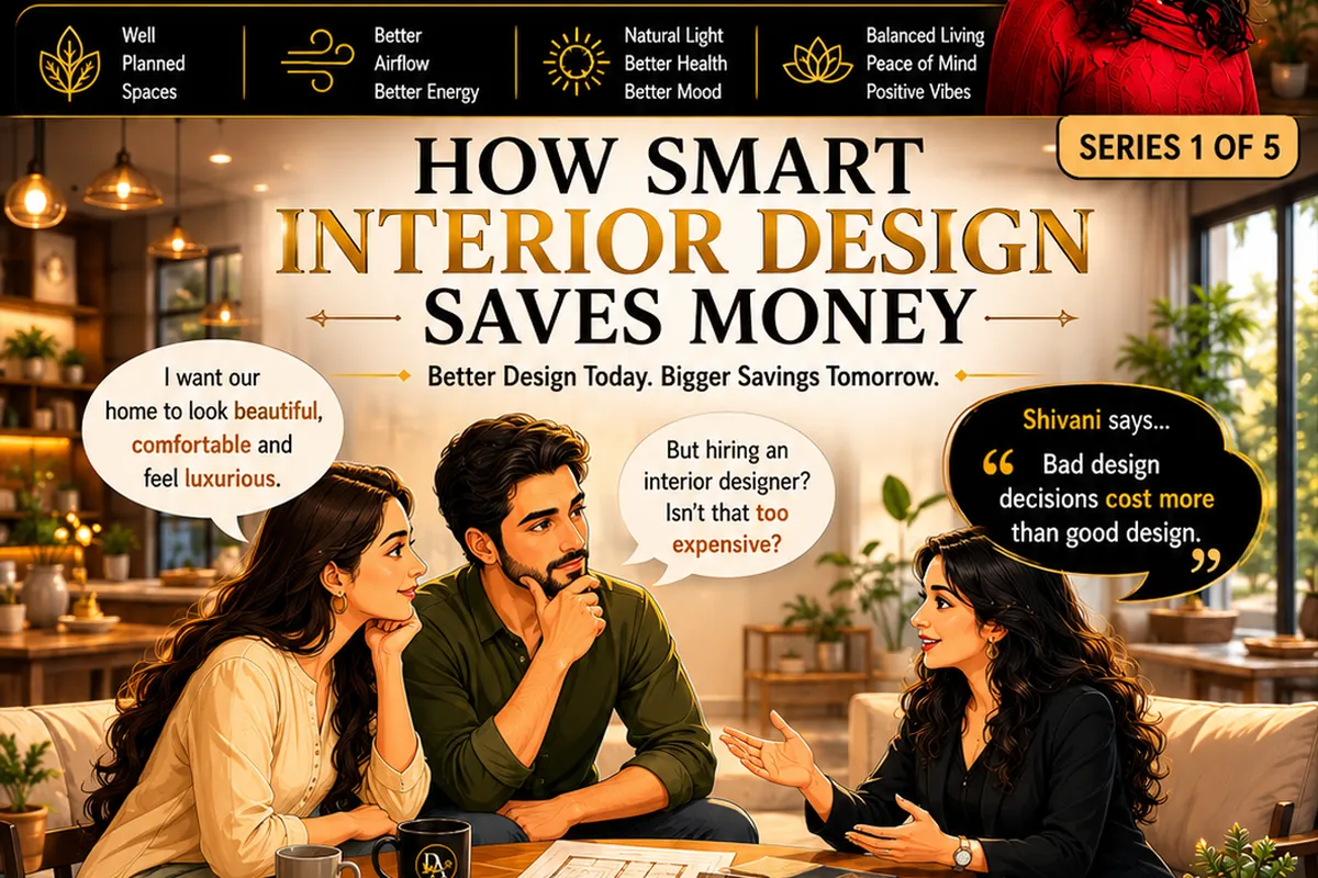 How to plan a 2BHK interior from scratch — DesigningAxis Ghaziabad