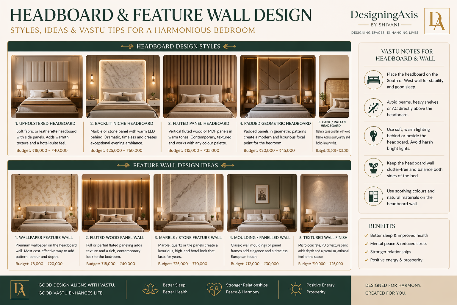 Headboard design