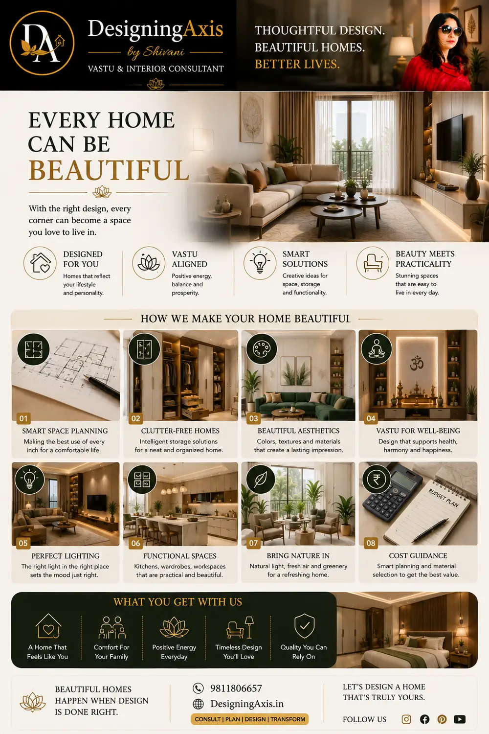 Every home can be beautiful with the right design approach