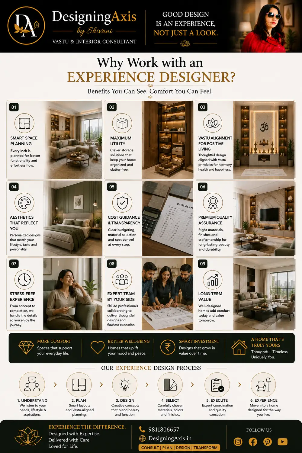 Why work with an experienced interior designer — the real benefits explained