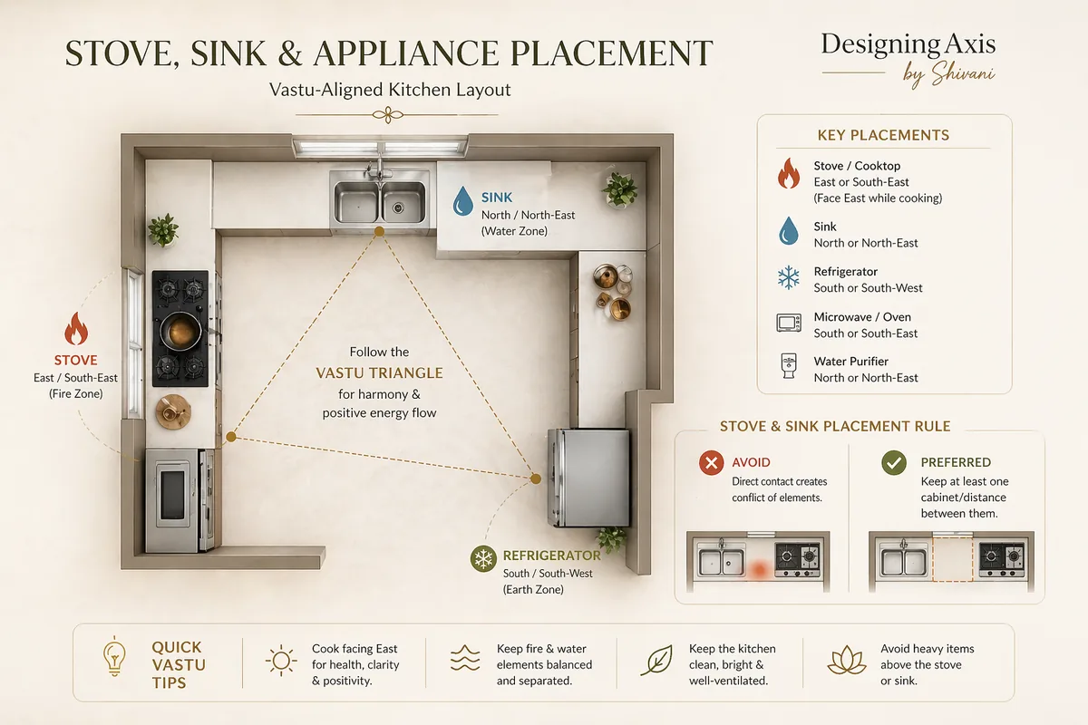 Kitchen Vastu materials guide — what to use and what to avoid
