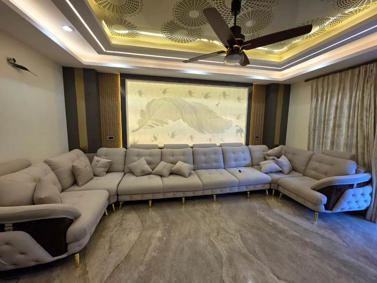 Living room layout planning — conversation zone and traffic flow — DesigningAxis by Shivani